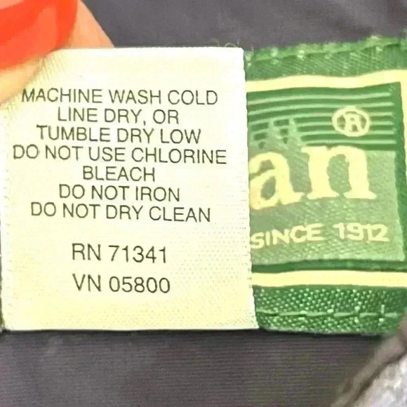 L.L. Bean Vintage Purple Mid Weight Insulated Fleece Lined Zip Coat Size M - Picture 12 of 12